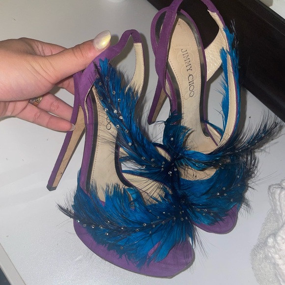 Jimmy Choo feather heals - Picture 2 of 5